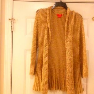 Gold elegant sweater
